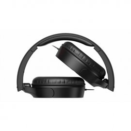 Pioneer SE-MJ722 On-Ear Headphones - Black folded