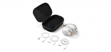 Denon AH-GC25W Premium Wireless Over-Ear Headphones in White - includes